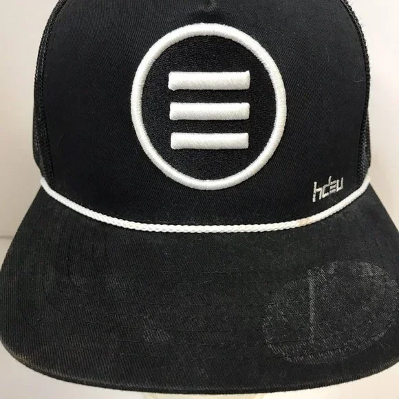 Head Down Eyes Up Hat HDEU Black Snapback Hat - Picture 2 of 9